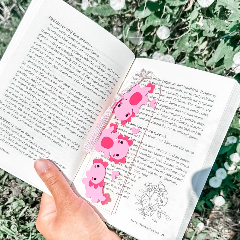Axolotl Bookmark