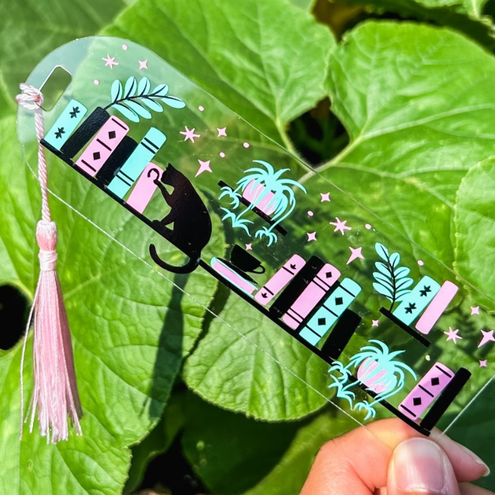 Library Cat Bookmark