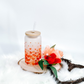 Valentine Hearts Glass Cup